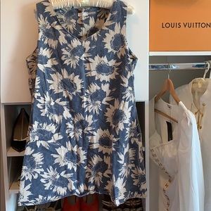 Urban Outfitters Daisy Denim Shift Dress